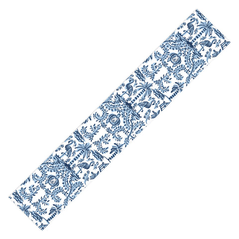 Britt Mills Design Coastal Chinoiserie II Table Runner