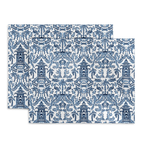 Britt Mills Design Coastal Chinoiserie II Placemat