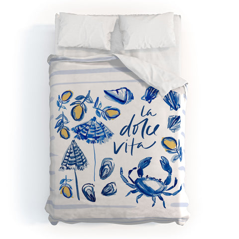 Britt Mills Design Dolce Vita Duvet Cover