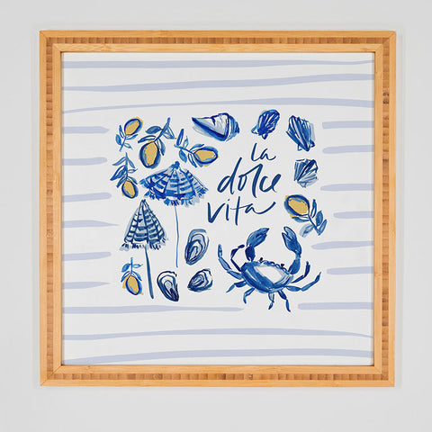 Britt Mills Design Dolce Vita Framed Wall Art
