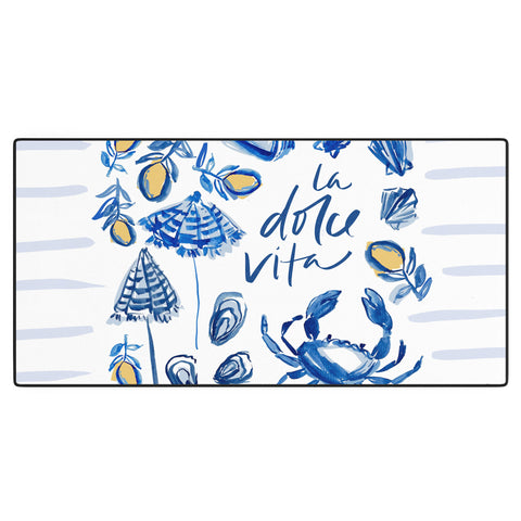 Britt Mills Design Dolce Vita Desk Mat