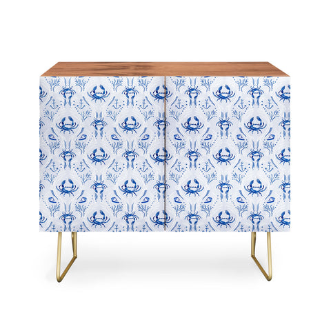 Britt Mills Design Nauti Crab Credenza
