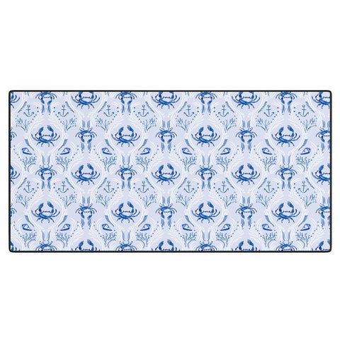 Britt Mills Design Nauti Crab Desk Mat