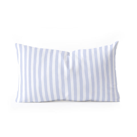 Britt Mills Design Seaside Stripes Oblong Throw Pillow