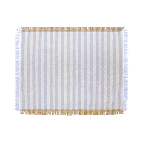 Britt Mills Design Seaside Stripes Throw Blanket