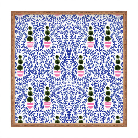 Britt Mills Design Southern Living Chinoiserie Square Tray