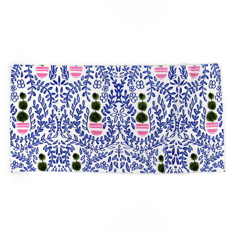 Britt Mills Design Southern Living Chinoiserie Beach Towel