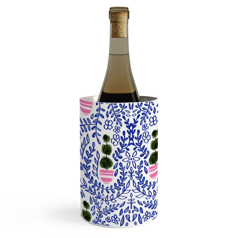 Britt Mills Design Southern Living Chinoiserie Wine Chiller