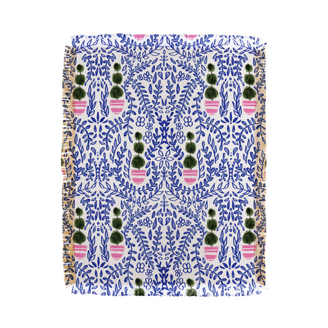 Britt Mills Design Southern Living Chinoiserie Throw Blanket