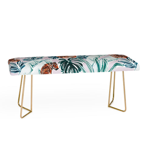Britt Mills Design Tiger Jungle Bench