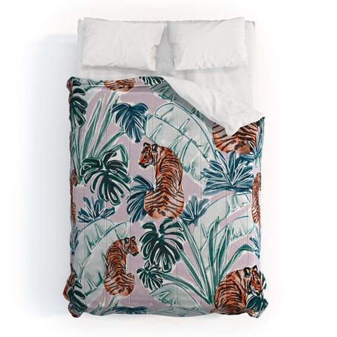 Britt Mills Design Tiger Jungle Comforter
