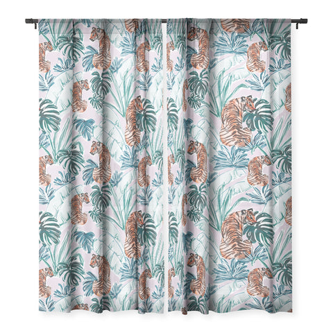 Britt Mills Design Tiger Jungle Sheer Non Repeat