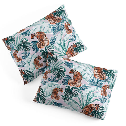 Britt Mills Design Tiger Jungle Pillow Shams