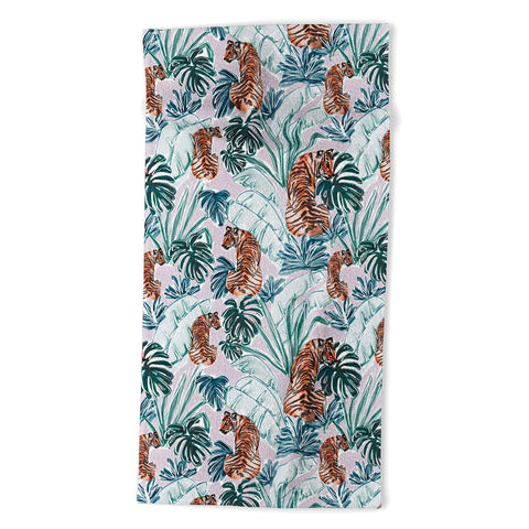 Britt Mills Design Tiger Jungle Beach Towel