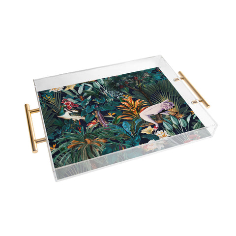 Burcu Korkmazyurek Beautiful Forest III Acrylic Tray