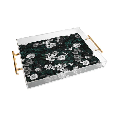Burcu Korkmazyurek Botanical Night Acrylic Tray