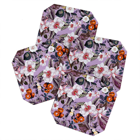 Burcu Korkmazyurek Crocus Petal Coaster Set