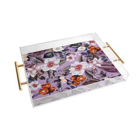 Burcu Korkmazyurek Crocus Petal Acrylic Tray