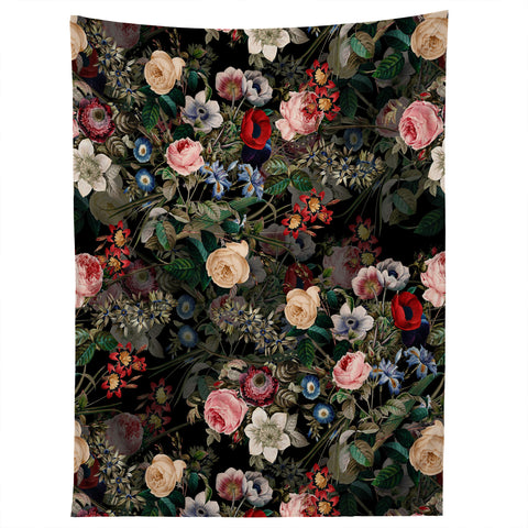 Burcu Korkmazyurek Dark Garden Tapestry