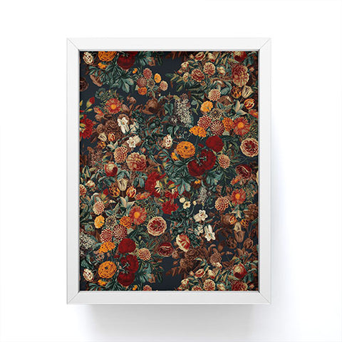 Burcu Korkmazyurek EXOTIC GARDEN NIGHT XXI Framed Mini Art Print