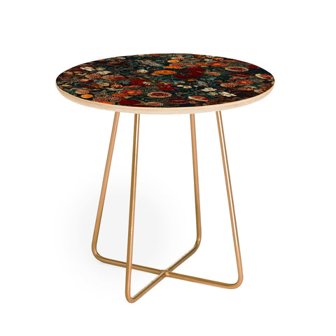Burcu Korkmazyurek EXOTIC GARDEN NIGHT XXI Round Side Table