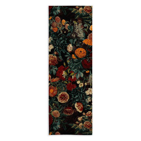 Burcu Korkmazyurek EXOTIC GARDEN NIGHT XXI Yoga Towel