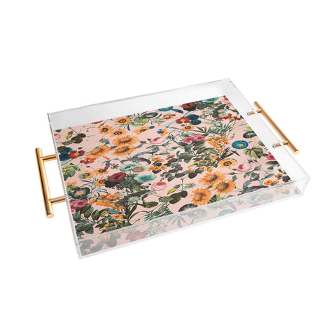 Burcu Korkmazyurek Exotic Garden XVIII Acrylic Tray