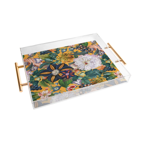 Burcu Korkmazyurek Garden of Eden II Acrylic Tray