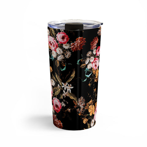 Burcu Korkmazyurek Midnight Garden IV Travel Mug