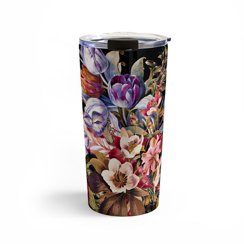 Burcu Korkmazyurek Midnight Garden VII Travel Mug