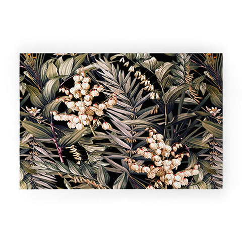 Burcu Korkmazyurek Midnight Garden X Welcome Mat