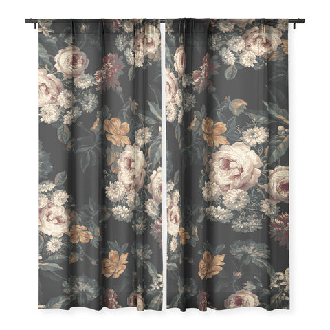 Burcu Korkmazyurek Midnight Garden XIV Sheer Non Repeat