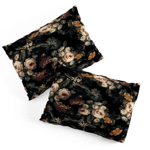 Burcu Korkmazyurek Midnight Garden XIV Pillow Shams