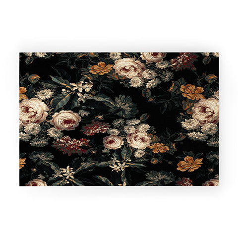 Burcu Korkmazyurek Midnight Garden XIV Welcome Mat