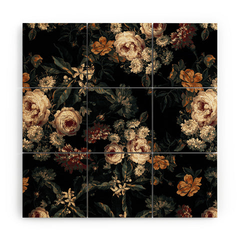 Burcu Korkmazyurek Midnight Garden XIV Wood Wall Mural