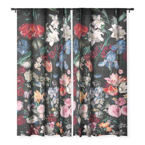 Burcu Korkmazyurek Midnight Garden XVIII Sheer Non Repeat