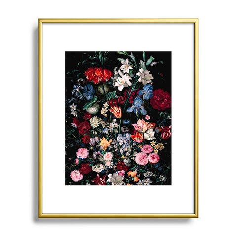 Burcu Korkmazyurek Midnight Garden XVIII Metal Framed Art Print
