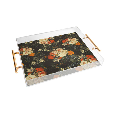 Burcu Korkmazyurek Mysterious Garden IV Acrylic Tray