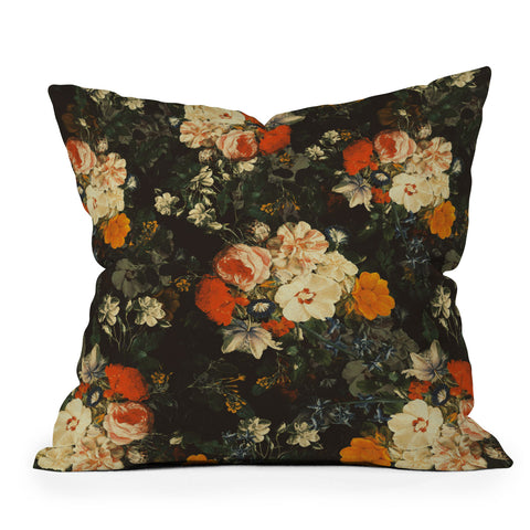 Burcu Korkmazyurek Mysterious Garden IV Outdoor Throw Pillow