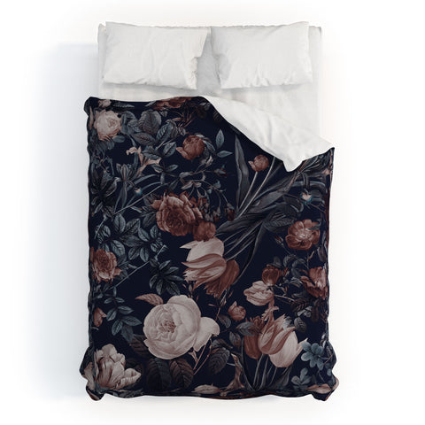Burcu Korkmazyurek Night Forest XXV Duvet Cover