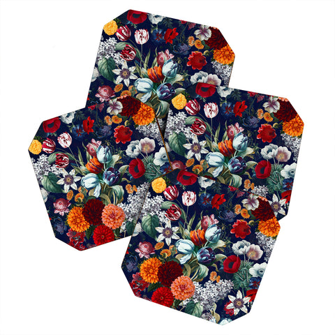 Burcu Korkmazyurek Night Garden XXXV Coaster Set