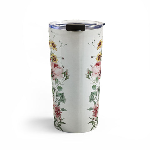 Burcu Korkmazyurek Romantic Garden Travel Mug