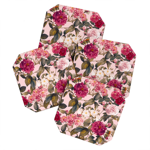 Burcu Korkmazyurek Rose Garden V Coaster Set