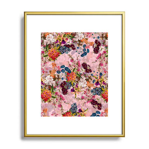 Burcu Korkmazyurek Summer Botanical Garden VIII B Metal Framed Art Print