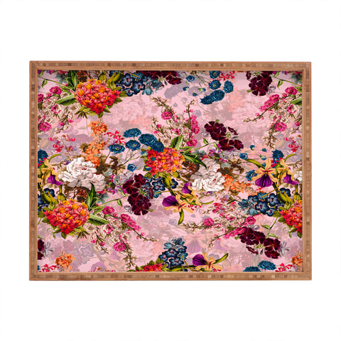 Burcu Korkmazyurek Summer Botanical Garden VIII B Rectangular Tray