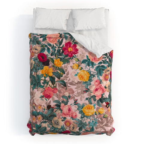 Burcu Korkmazyurek Summer Botanical Garden XI Duvet Cover