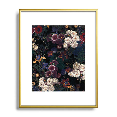 Burcu Korkmazyurek Summer is Coming IX Night Metal Framed Art Print