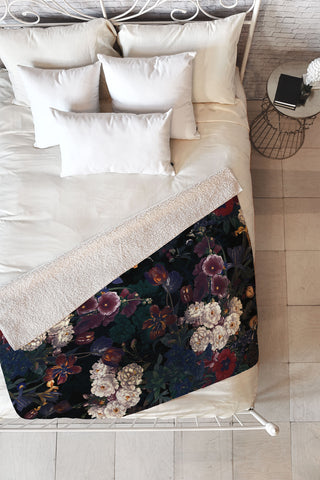 Burcu Korkmazyurek Summer is Coming IX Night Fleece Throw Blanket