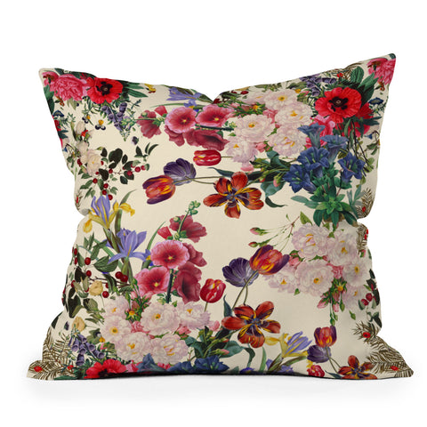 Burcu Korkmazyurek Summer is Coming IX Outdoor Throw Pillow