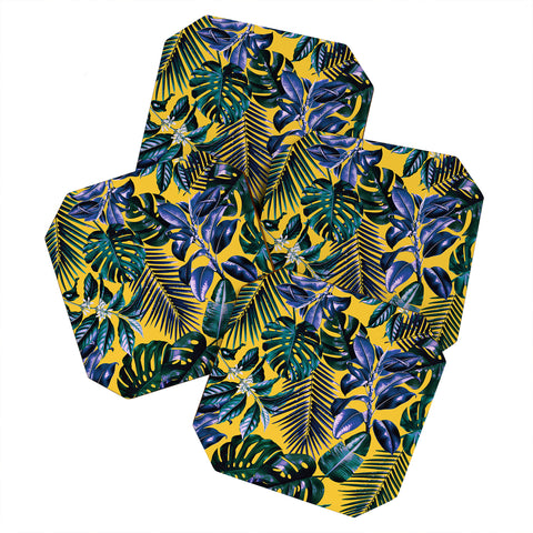 Burcu Korkmazyurek TROPICAL GARDEN XIII Coaster Set
